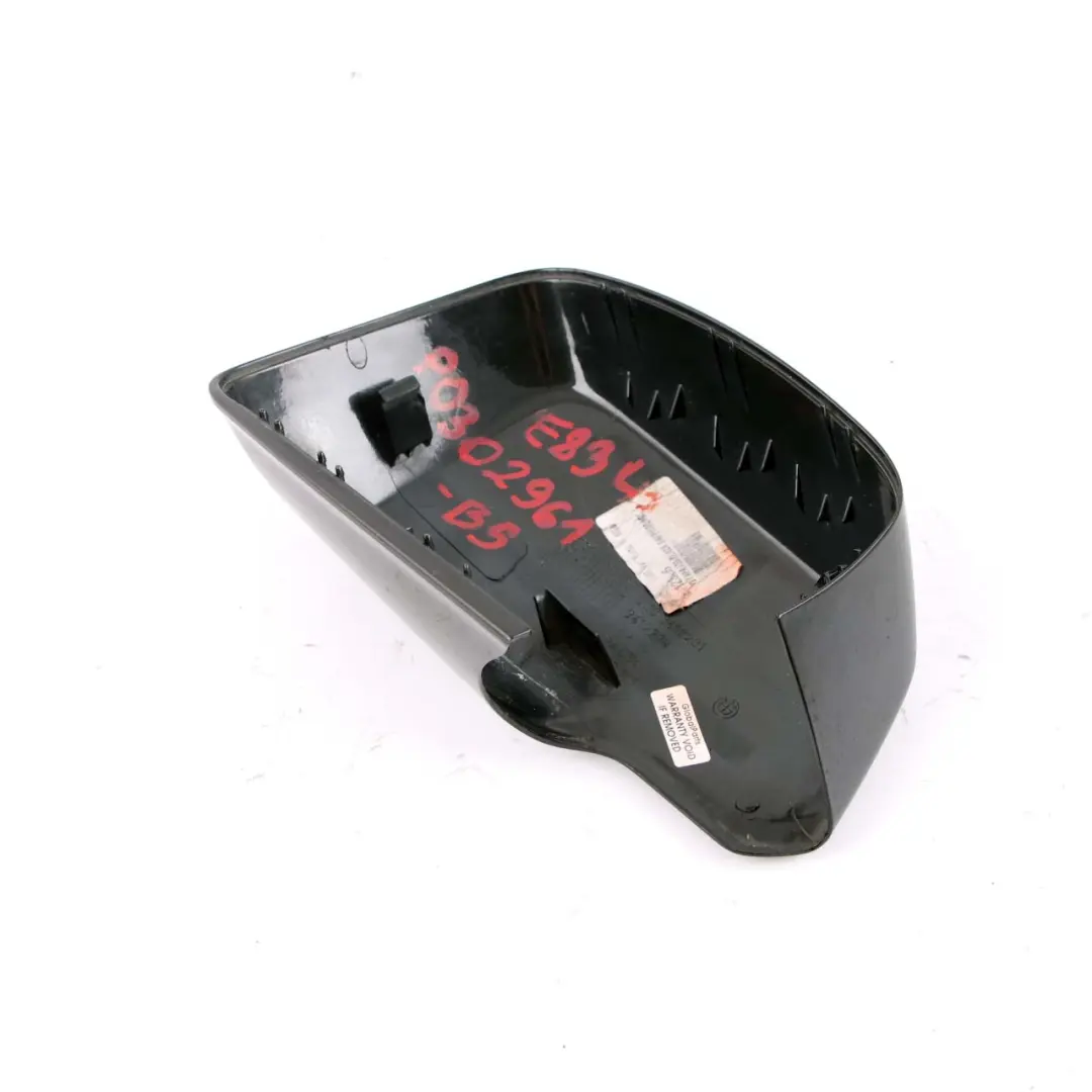 BMW X3 E83 Tapa Espejo Izquierdo Negro Zafiro 475 - SKU P0302961-BS - Número de pieza 0302961