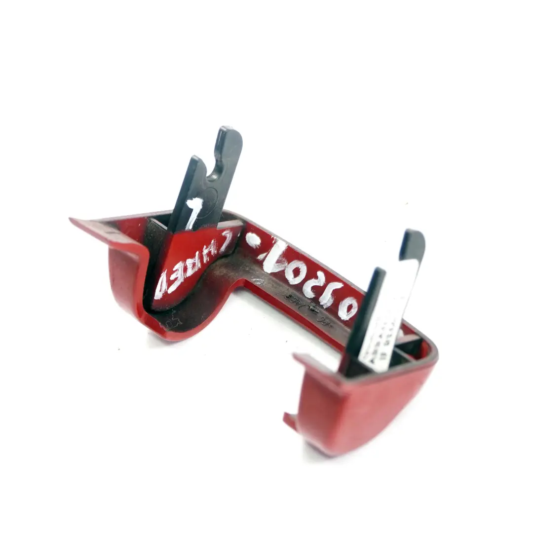 Hinge Cover Rear Left N/S Trim Panel Chili Red 851 to Mini Cooper R52 Cabrio with Part number 0309201 Mini Cooper R52 Cabrio Hinge Cover Rear Left N/S Trim Panel Chili Red 851 - SKU P0309201-CHRED - Part number 0309201