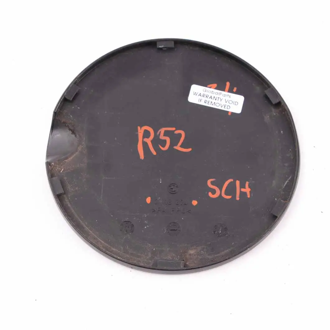 Mini Cooper One Cabrio R52 Filler In Flap Fuel Cap Cover Black 7118374 - SKU P0309413-BLK - Part number 0309413