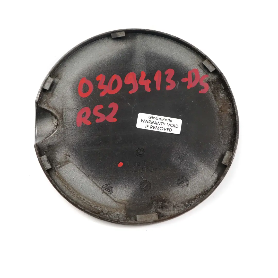 BMW Mini Cooper R52 Cabrio Filler In Flap Fuel Cap Cover Dark Silver 871 - SKU P0309413-DS - Part number 0309413