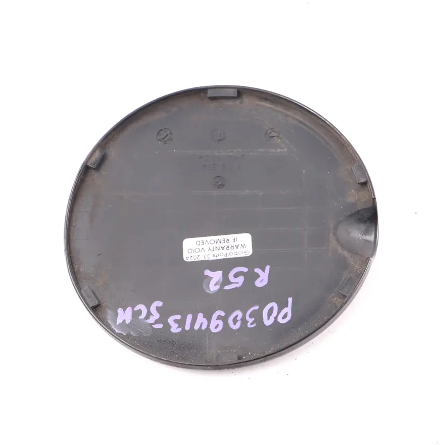 Mini Cooper One Cabrio R52 Filler In Flap Fuel Cap Cover Black 2 668 7118374 - SKU P0309413-SCH - Part number 0309413