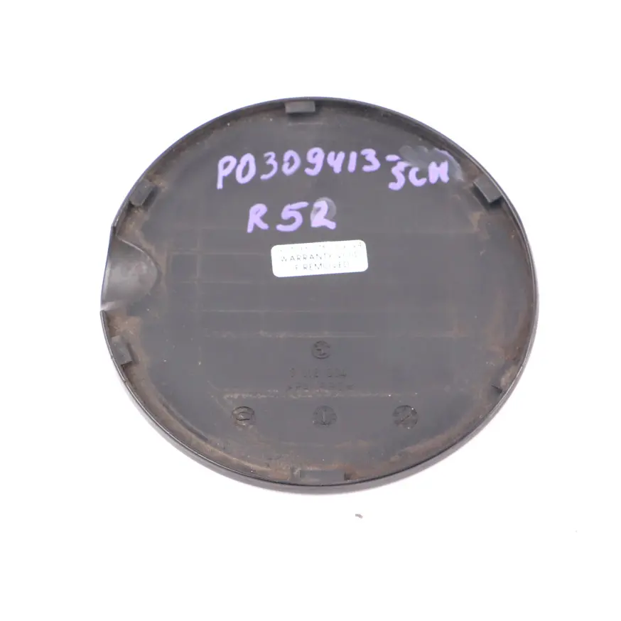 Filler In Flap Fuel Cap Cover Black 2 668 7118374 to Mini Cooper One Cabrio R52 with Part number 0309413 Mini Cooper One Cabrio R52 Filler In Flap Fuel Cap Cover Black 2 668 7118374 - SKU P0309413-SCH - Part number 0309413