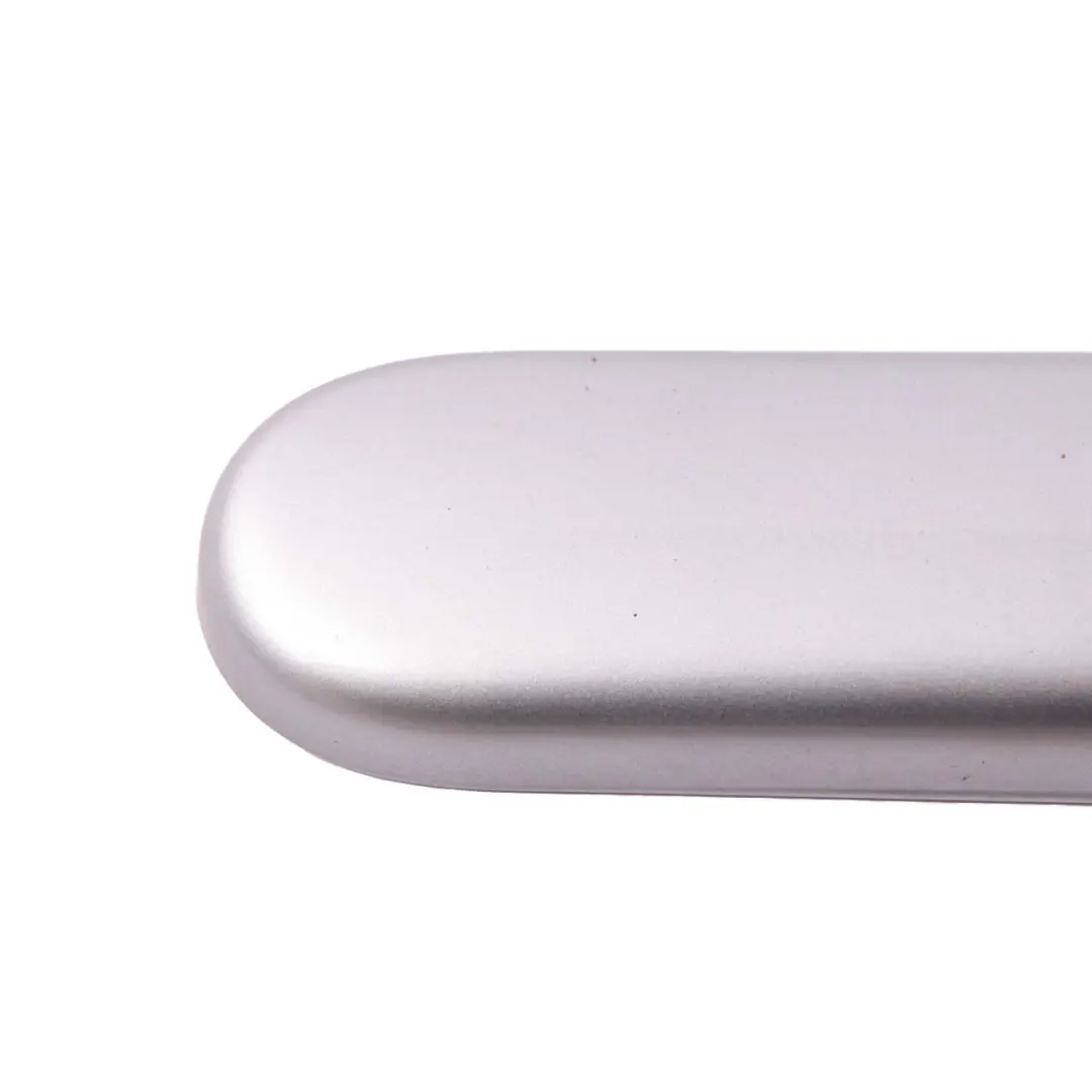 Trunk Lid Cover Hinge Left N/S Pure Silver 900 to Mini Cooper R52 Cabrio with Part number 0390077 Mini Cooper R52 Cabrio Trunk Lid Cover Hinge Left N/S Pure Silver 900 - SKU P0390077-PS - Part number 0390077