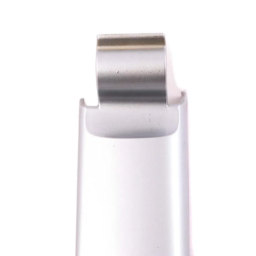 Trunk Lid Cover Hinge Left N/S Pure Silver 900 to Mini Cooper R52 Cabrio with Part number 0390077 Mini Cooper R52 Cabrio Trunk Lid Cover Hinge Left N/S Pure Silver 900 - SKU P0390077-PS - Part number 0390077