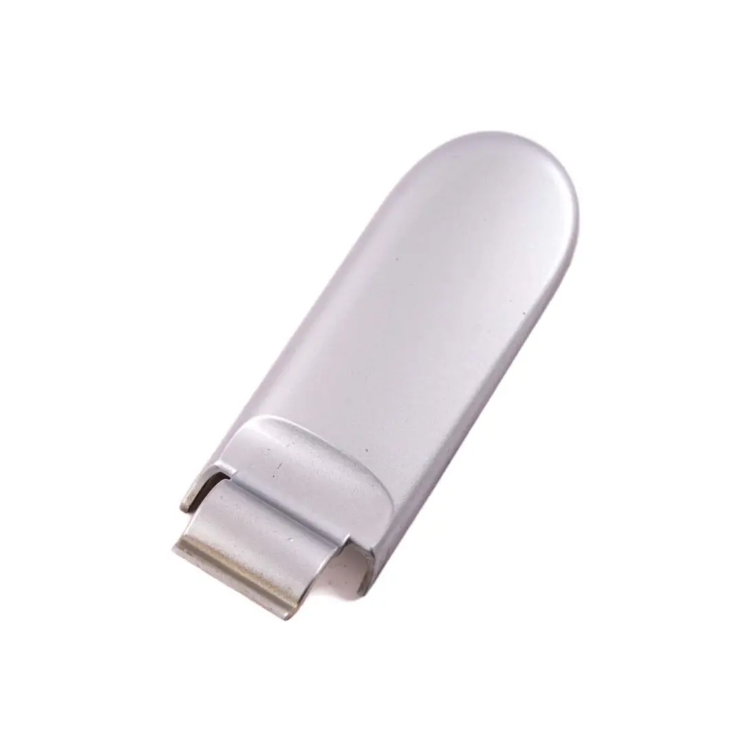 Mini Cooper R52 Cabrio Trunk Lid Cover Hinge Left N/S Pure Silver 900 - SKU P0390077-PS - Part number 0390077