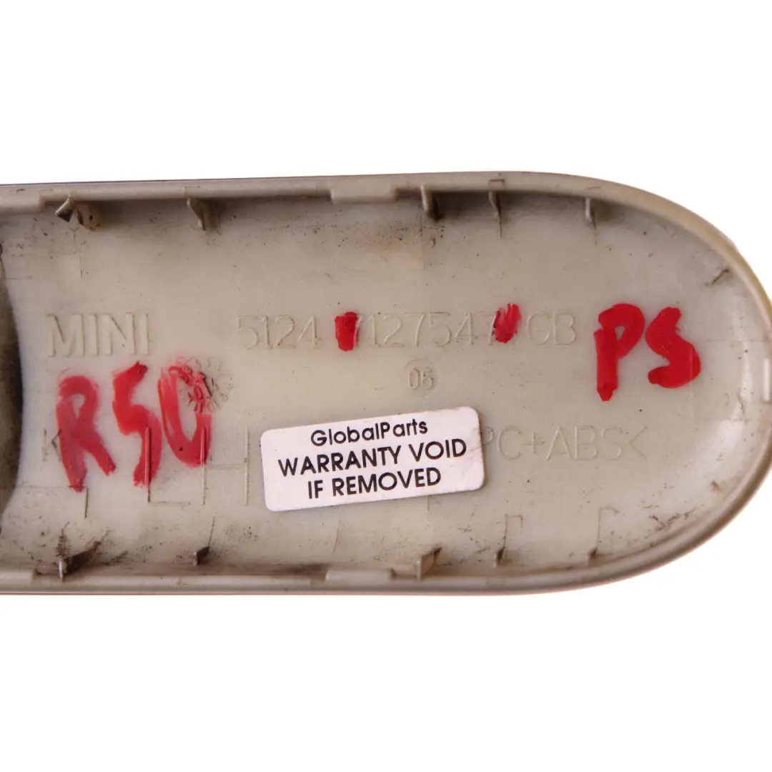 Osłona Zawiasu Tylnej Klapy Lewa Srebrna do Mini R52 o numerze 0390077 Mini R52 Osłona Zawiasu Tylnej Klapy Lewa Srebrna - SKU P0390077-PS - Numer Części 0390077