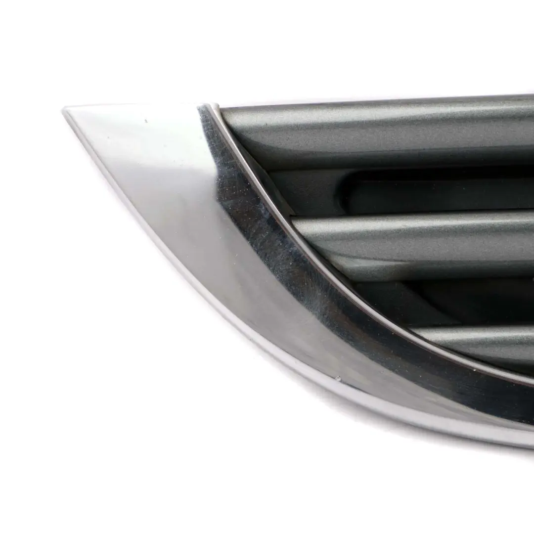 Front Bumper Bottom Trim Grille Dark Silver Metallic 871 to Mini Cooper S R53 with Part number 0395839 Mini Cooper S R53 Front Bumper Bottom Trim Grille Dark Silver Metallic 871 - SKU P0395839-DS - Part number 0395839