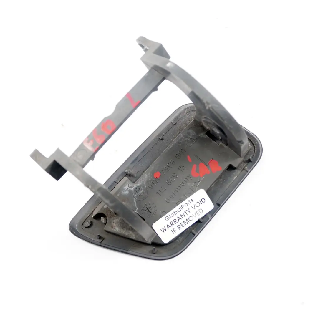 Front Bumper Headlight M-Sport Nozzle Flap Cover Left Carbonschwarz para BMW E60 con número de pieza 0397277 BMW E60 Front Bumper Headlight M-Sport Nozzle Flap Cover Left Carbonschwarz - SKU P0397277-CAR - Número de pieza 0397277