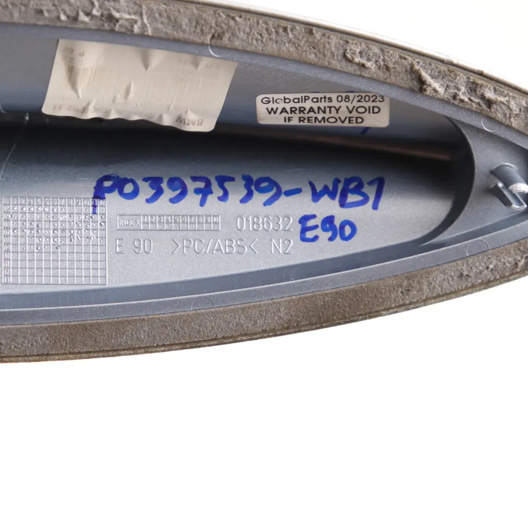 Empty Housing For Roof Antenna Shark Bluewater Metallic to BMW E90 E92 with Part number 0397539 BMW E90 E92 Empty Housing For Roof Antenna Shark Bluewater Metallic - SKU P0397539-WB1 - Part number 0397539