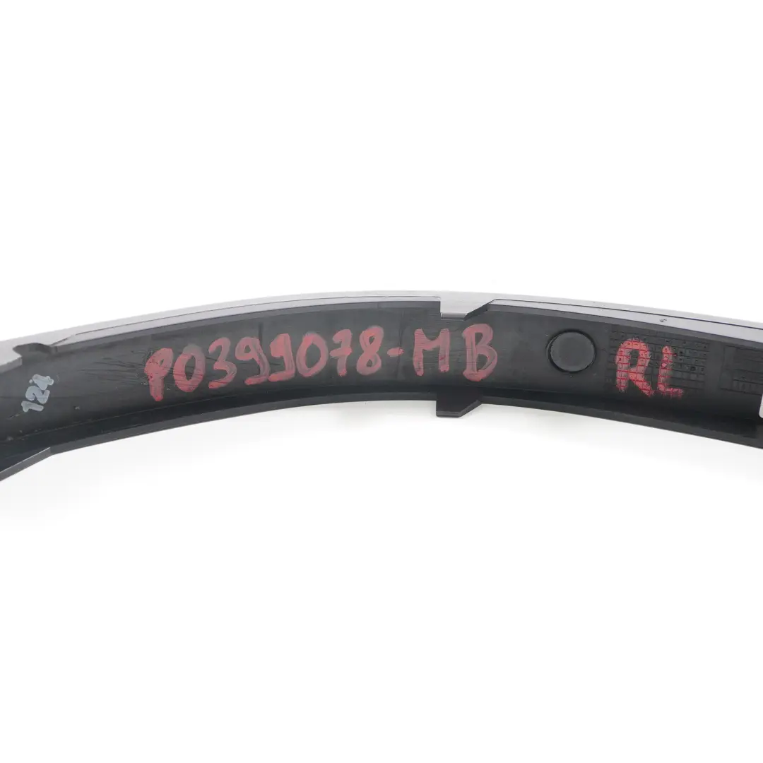 BMW E65 E66 Bumper Guard Strip Rear Left N/S Monacoblau Metallic - A35 - SKU P0399078-MB - Part number 0399078