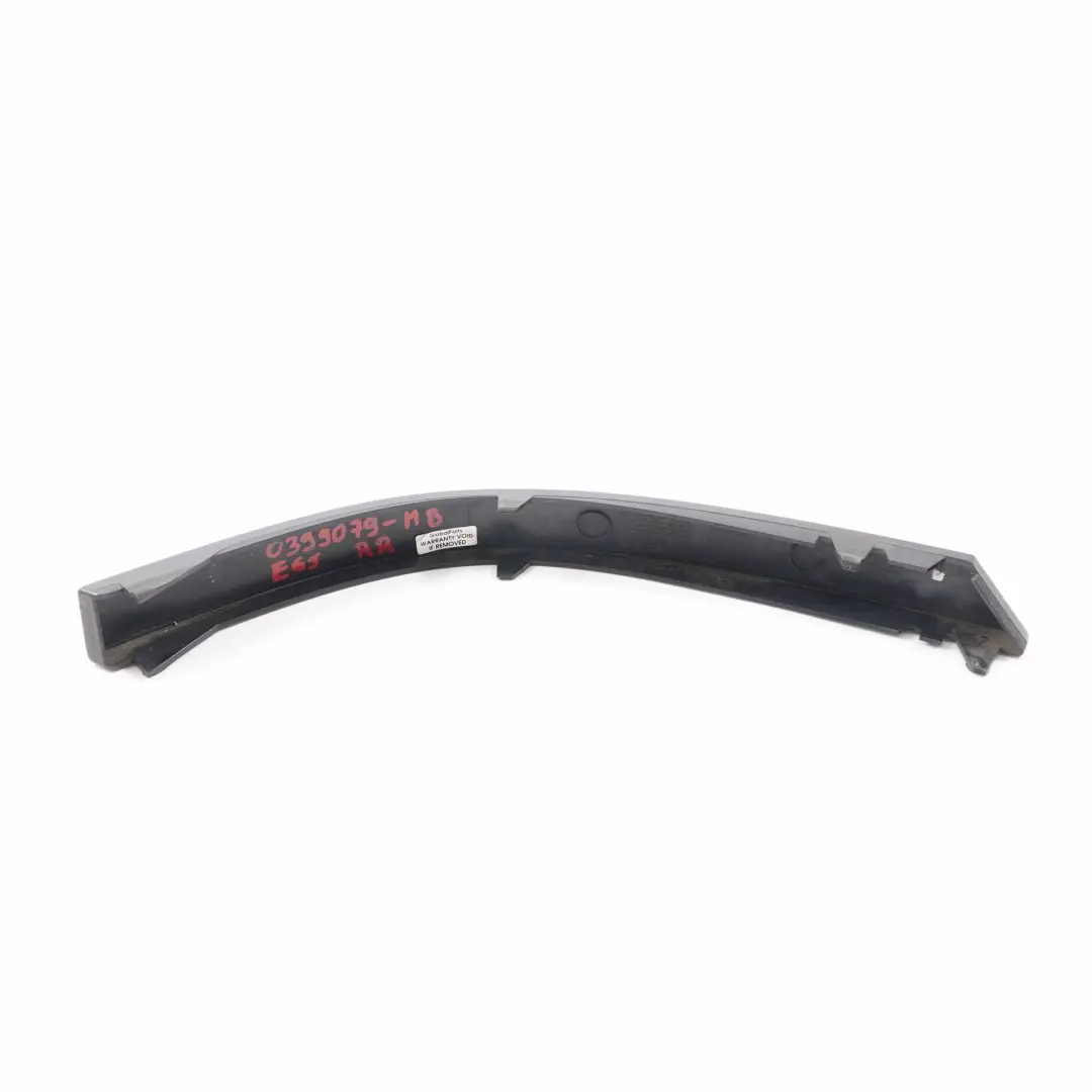 BMW E65 E66 Protector de parachoques trasero derecho Monacoblau - A35 - SKU P0399079-MB - Número de pieza 0399079
