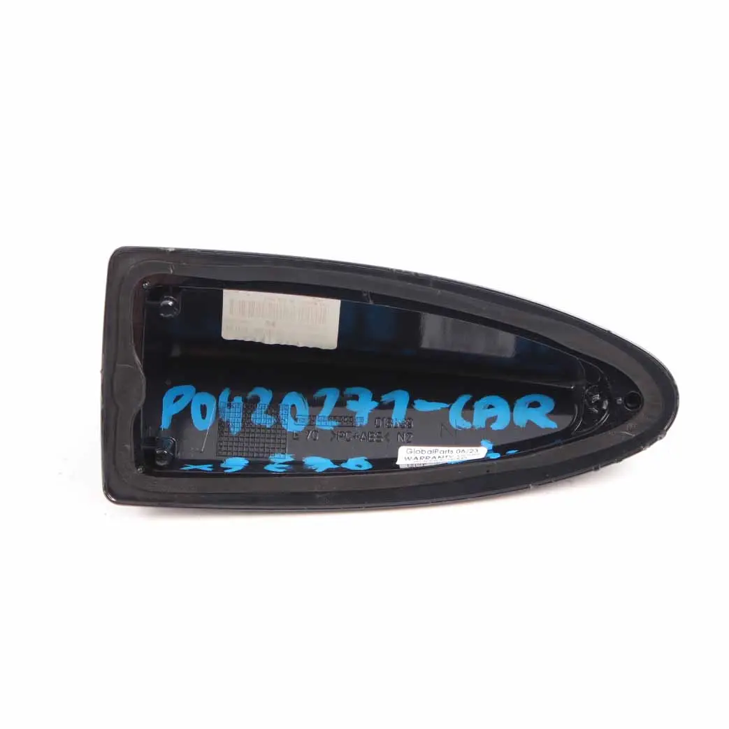 BMW X5 E70 X6 E71 F11 Tetto Antenna Shark Cover Trim Carbonschwarz Nero - 416 - SKU P0420271-CAR - Numero di parte 0420271