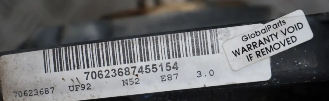 BMW E60 E87 E90 330i 530i Motor Desnudo N52 N52B30A Nueva Distribución GARANTÍA - SKU p0422941-2 - Número de pieza 0422941