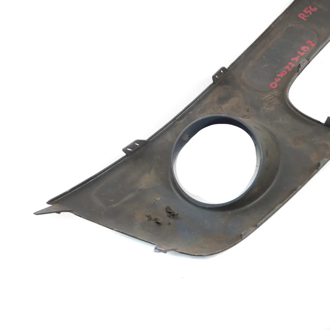 Stoßstange Zierleiste Abdeckung Blende Links Lightning Blue für Mini Cooper R55 R56 mit Teilenummer 0430223 Mini Cooper R55 R56 Stoßstange Zierleiste Abdeckung Blende Links Lightning Blue - SKU P0430223-LB2 - Teilenummer 0430223