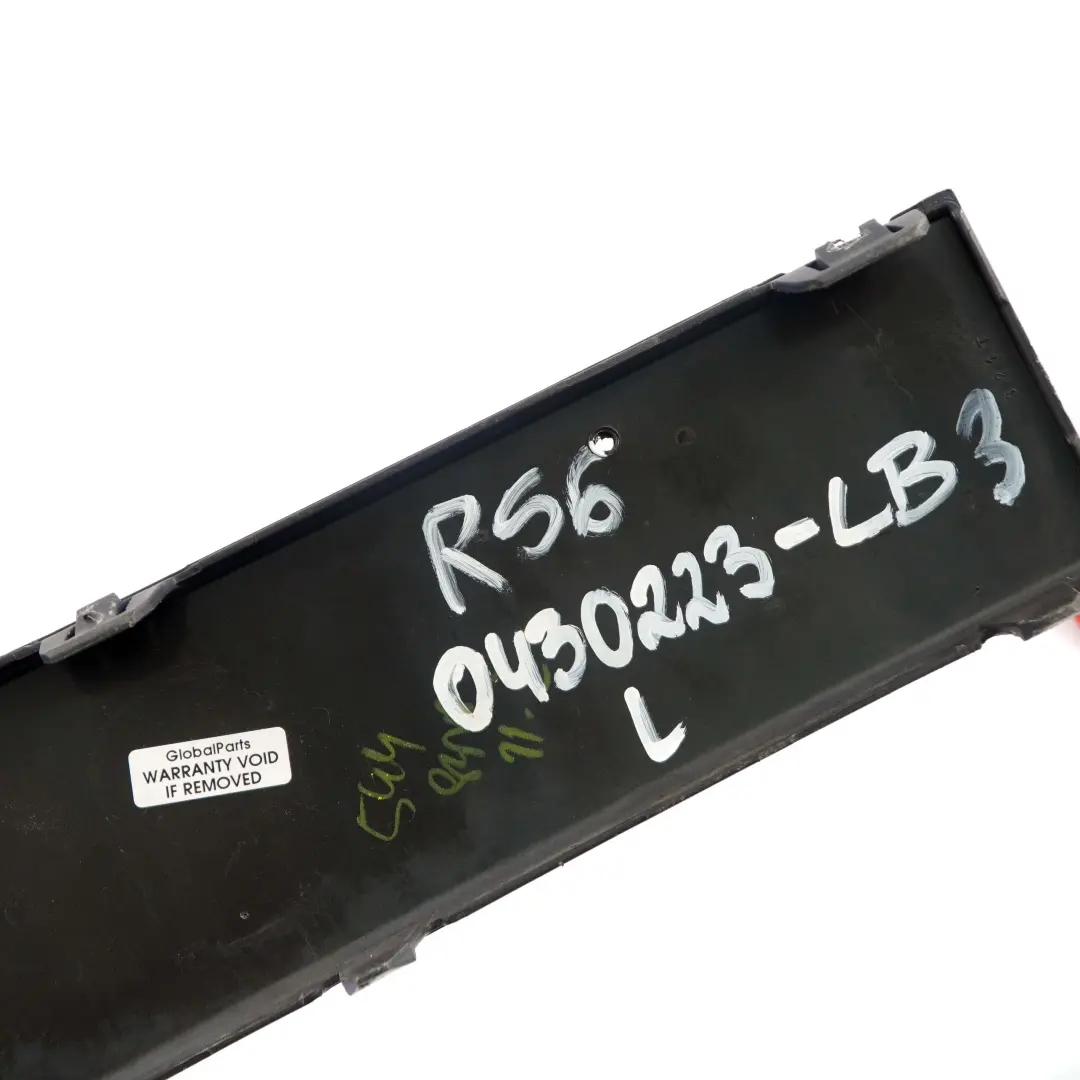 Mini R55 R56 Paraurti Modanatura Apertura Rivestimento SX Fulmine Blu 2753657 - SKU P0430223-LB3 - Numero di parte 0430223