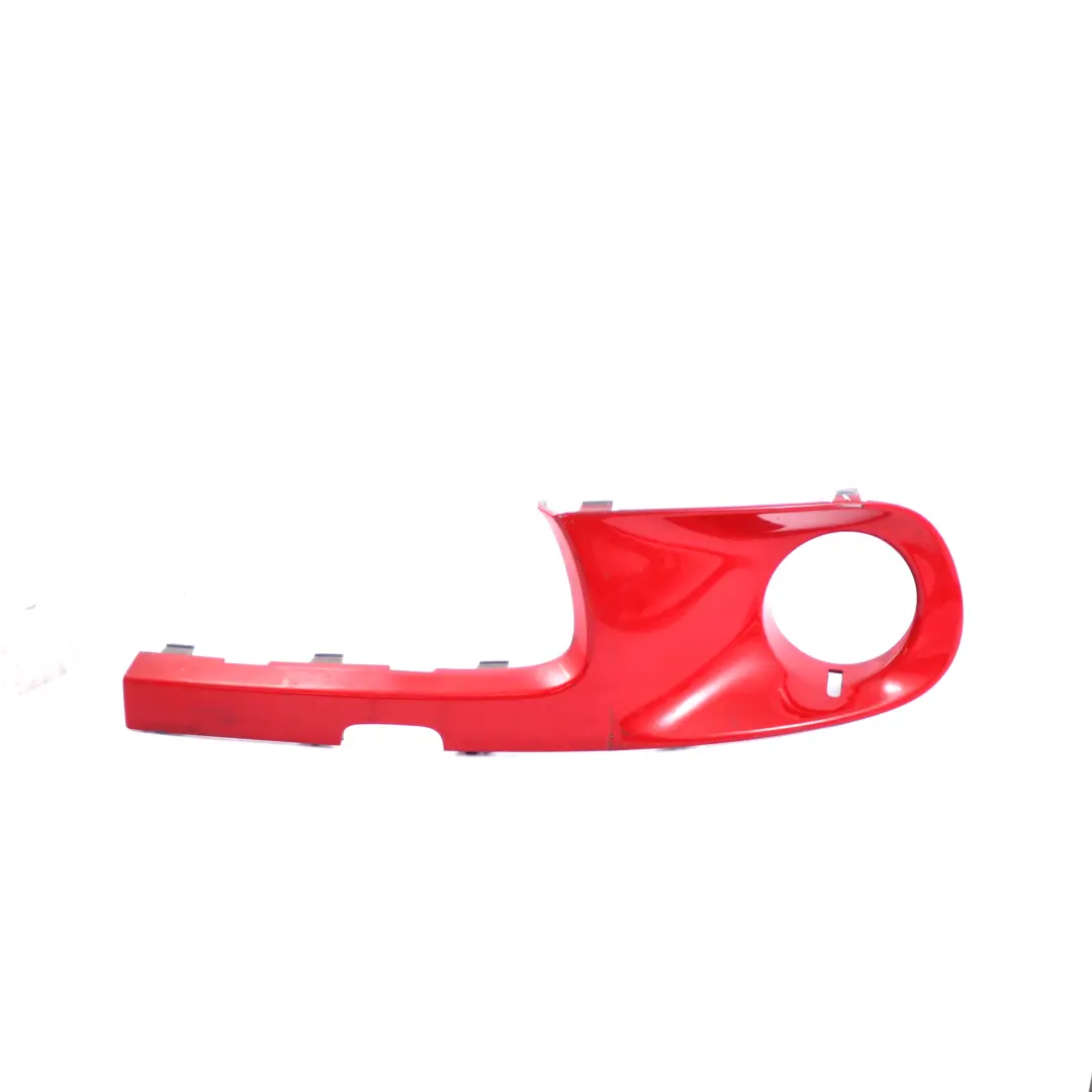 Mini Cooper R55 R56 Verkleidung Vorn Blende Rechts Chili Red 851 Rot - SKU P0430224-CHRED2 - Teilenummer 2751562