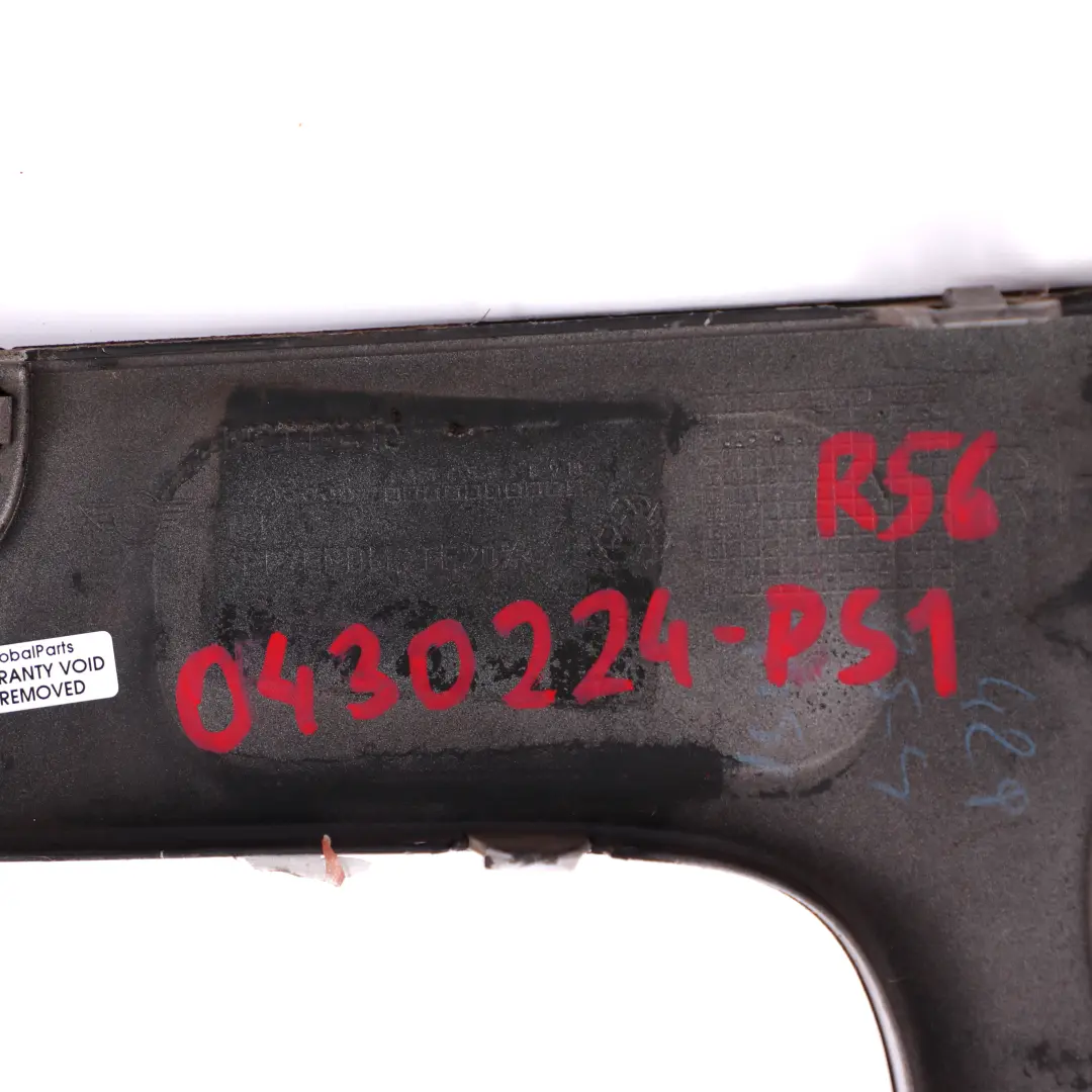 Blende Vorne Rechts Pure Silver 900 Silber 2753658 para Mini Cooper R55 R56 1 con número de pieza 0430224 Mini Cooper R55 R56 1 Blende Vorne Rechts Pure Silver 900 Silber 2753658 - SKU P0430224-PS1 - Número de pieza 0430224