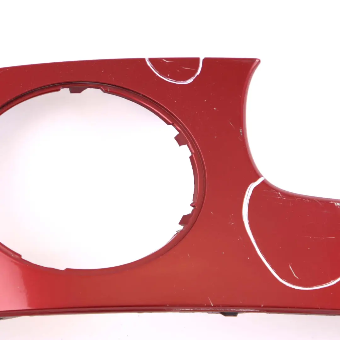 Front Bumper Trim Cover Panel Left N/S Nightfire Red to Mini Cooper R55 R56 R57 with Part number 0430225 Mini Cooper R55 R56 R57 Front Bumper Trim Cover Panel Left N/S Nightfire Red - SKU P0430225-NR - Part number 0430225