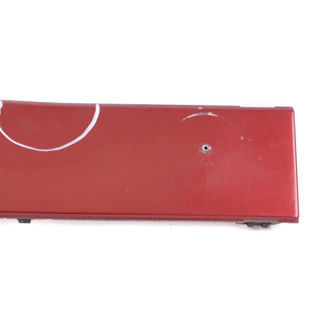 Front Bumper Trim Cover Panel Left N/S Nightfire Red to Mini Cooper R55 R56 R57 with Part number 0430225 Mini Cooper R55 R56 R57 Front Bumper Trim Cover Panel Left N/S Nightfire Red - SKU P0430225-NR - Part number 0430225