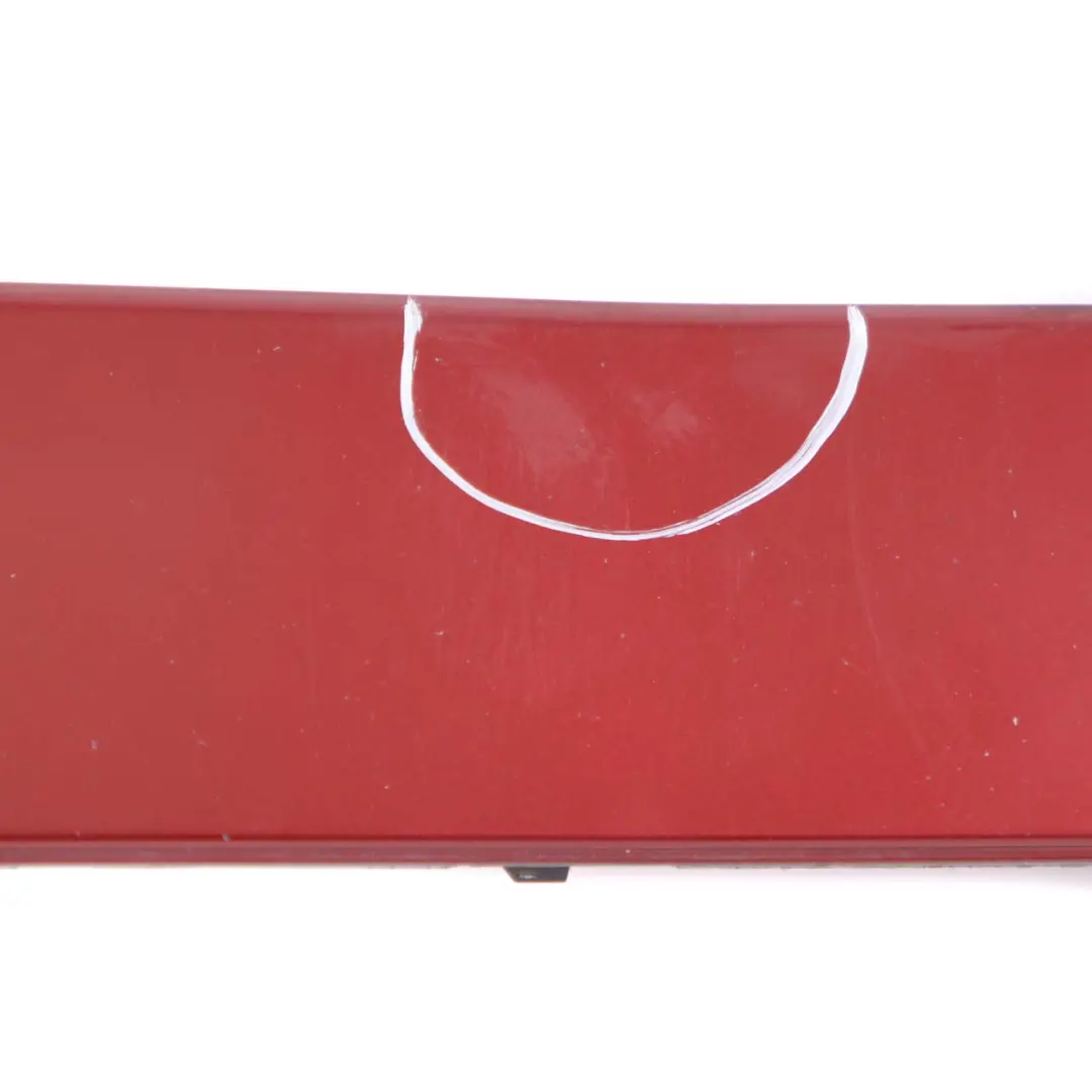 Front Bumper Trim Cover Panel Left N/S Nightfire Red to Mini Cooper R55 R56 R57 with Part number 0430225 Mini Cooper R55 R56 R57 Front Bumper Trim Cover Panel Left N/S Nightfire Red - SKU P0430225-NR - Part number 0430225
