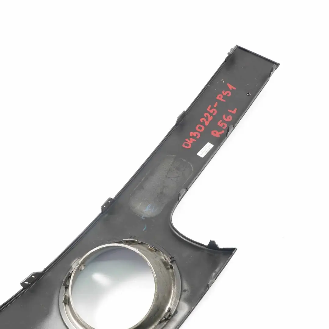 Mini Cooper R55 R56 1 Front Bumper Trim Panel Left N/S Pure Silver 2753657 - SKU P0430225-PS1 - Part number 0430225