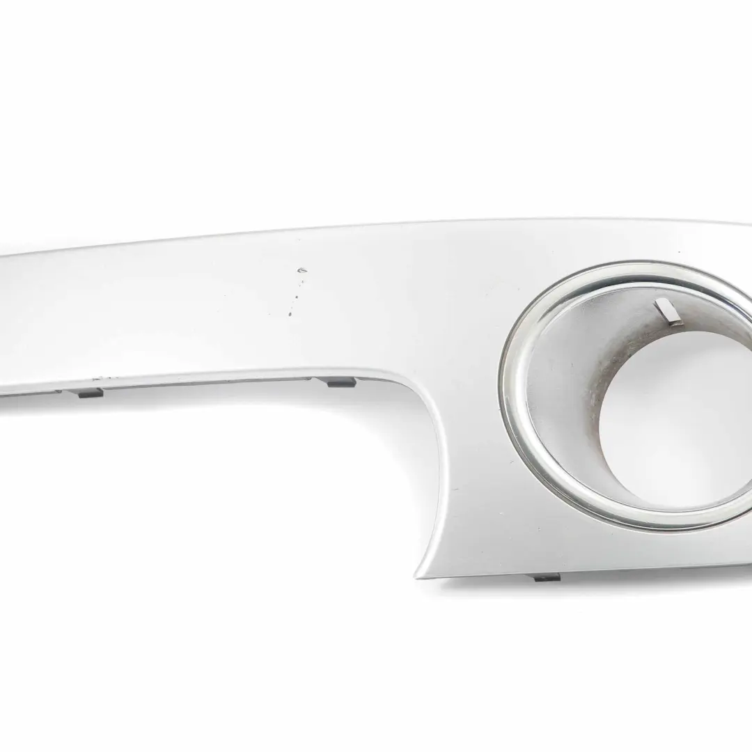 Mini Cooper R55 R56 1 Front Bumper Trim Panel Left N/S Pure Silver 2753657 - SKU P0430225-PS1 - Part number 0430225