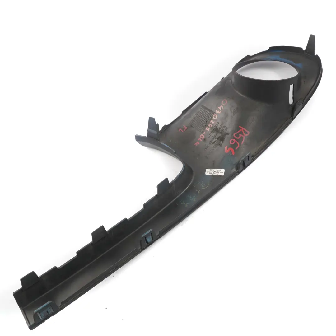 Mini Cooper S R55 R56 Front Bumper Left N/S Trim Panel Black 2751563 - SKU P0430245-BLK - Part number 0430245