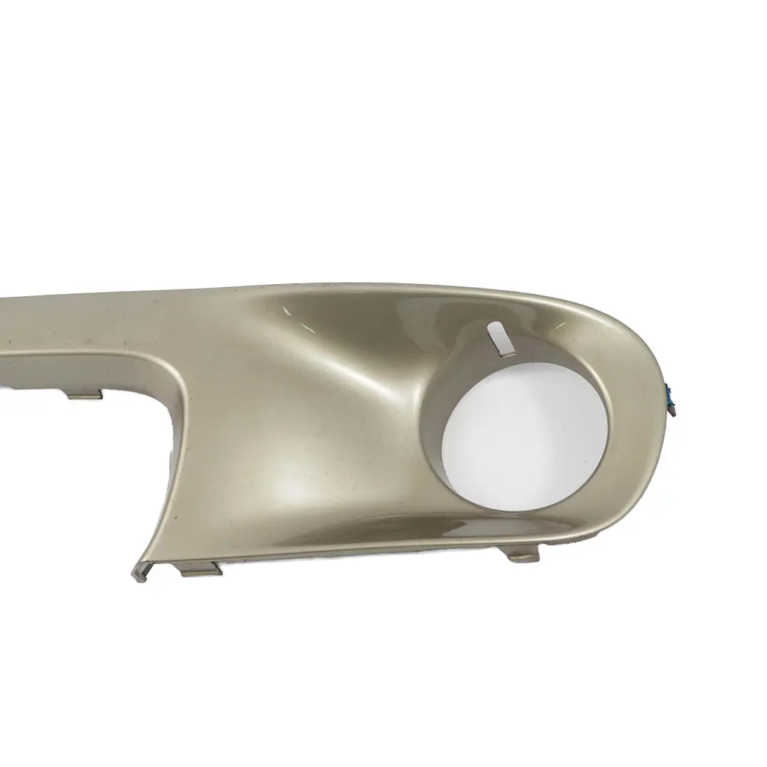 Stoß Stange Zierleiste Blende Links Sparkling Silver - A60 für Mini Cooper S R55 R56 mit Teilenummer 0430245 Mini Cooper S R55 R56 Stoß Stange Zierleiste Blende Links Sparkling Silver - A60 - SKU P0430245-SS2 - Teilenummer 0430245