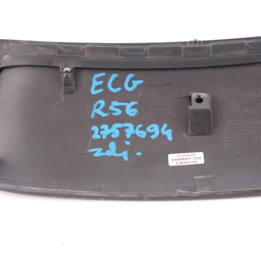 Entree D'Air Rabat Eclipse Gris - B24 pour MINI COOPER S R55 R56 R57 à propos du numéro de pièce 2751736 MINI COOPER S R55 R56 R57 Entree D'Air Rabat Eclipse Gris - B24 - SKU P0430302-ECG - Numéro de pièce 2751736