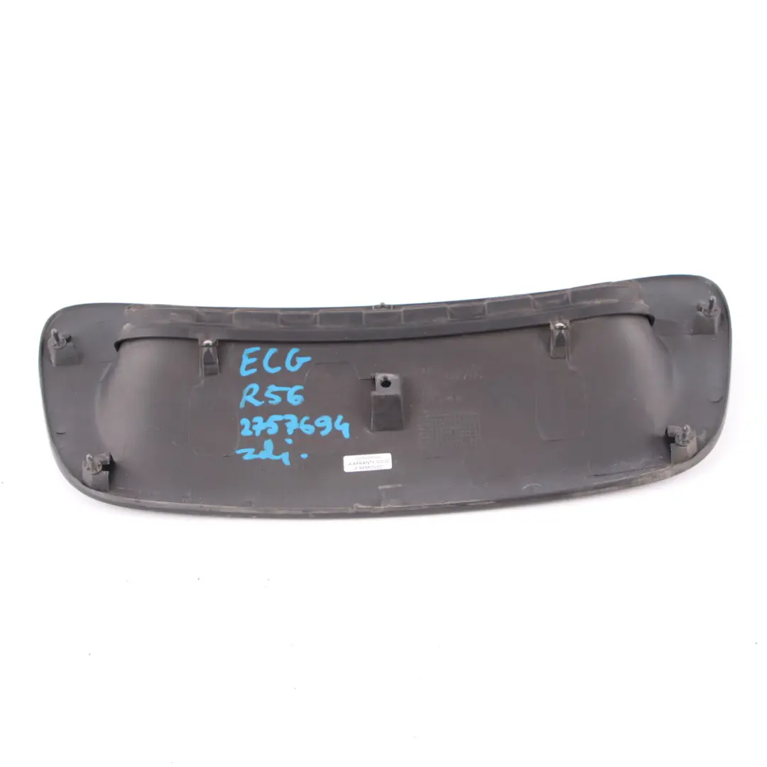 MINI Cooper S R55 R56 R57 Air Inlet Grille Bonnet Hood Eclipse Grey B24 - SKU P0430302-ECG - Part number 2751736