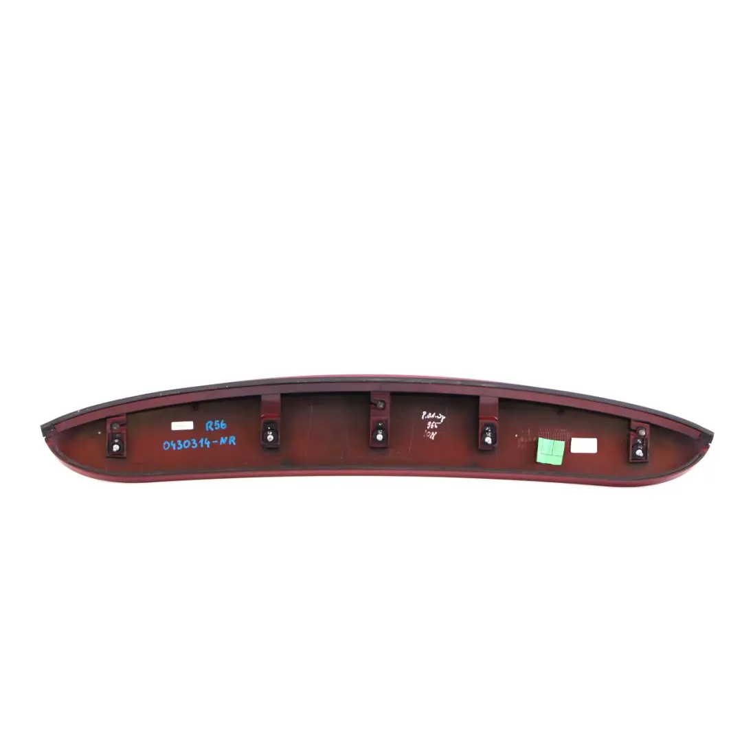 Heckspoiler Hinten Nightfire Red Rot 7148913 für BMW Mini Cooper One R56 mit Teilenummer 0430314 BMW Mini Cooper One R56 Heckspoiler Hinten Nightfire Red Rot 7148913 - SKU P0430314-NR - Teilenummer 0430314