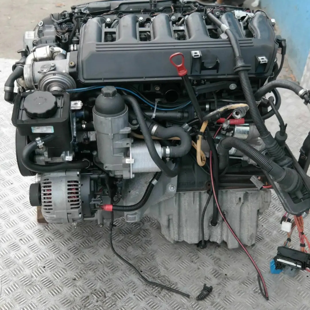BMW 7 Series E65 Complete Engine 730d M57N2 306D3 231HP with 74k miles WARRANTY - SKU p0441281-1 - Part number 0441281