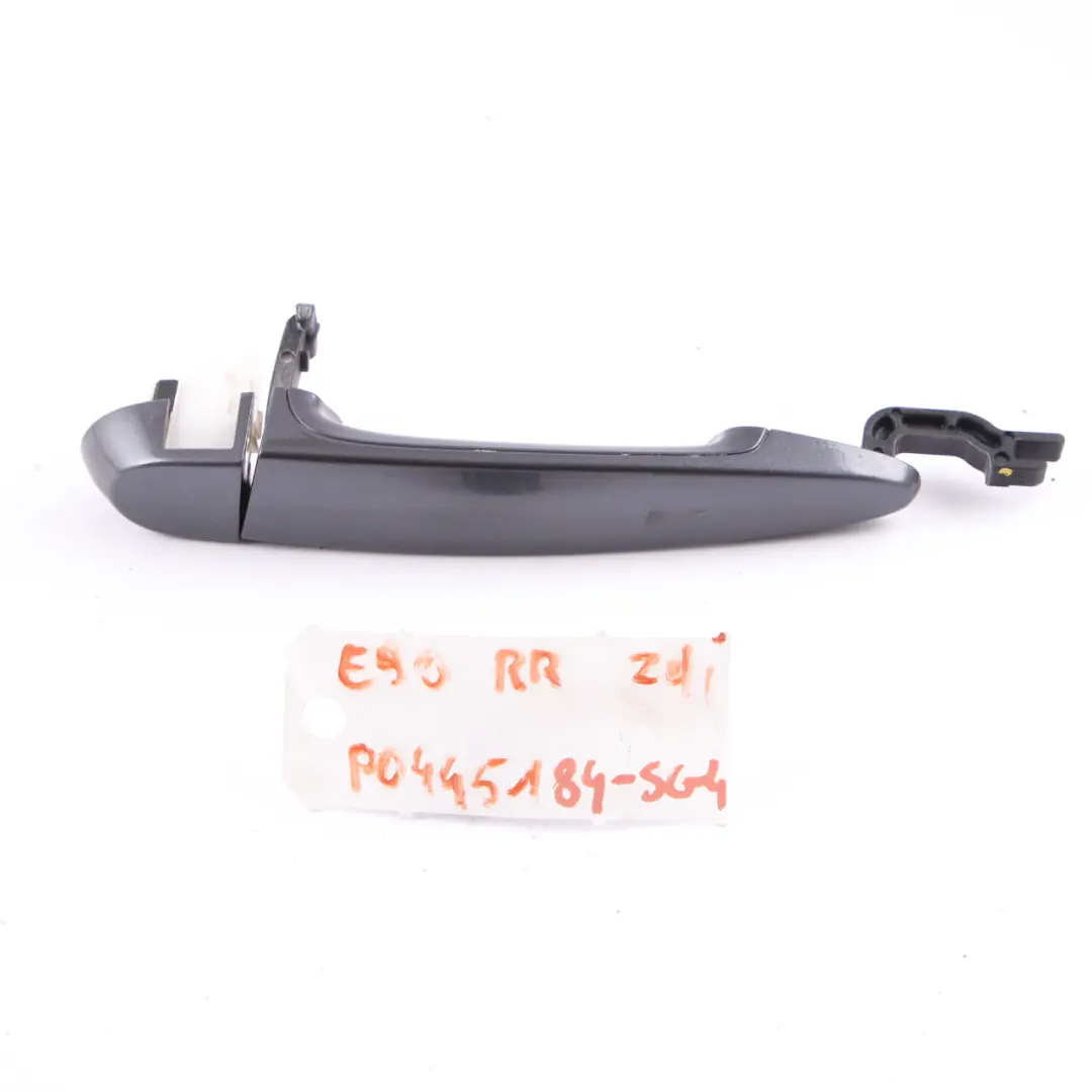Grab Handle Rear Right O/S Door Sparkling Graphite A22 to BMW 3 Series 1 E90 E91 with Part number 0445184 BMW 3 Series 1 E90 E91 Grab Handle Rear Right O/S Door Sparkling Graphite A22 - SKU P0445184-SG4 - Part number 0445184