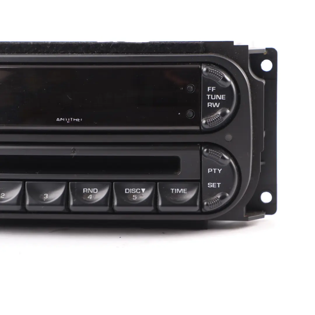 Radio With 5-Disc CD Changer Control Module to Chrysler Grand Voyager with Part number P05091610AB Chrysler Grand Voyager Radio With 5-Disc CD Changer Control Module - SKU P05091610AB - Part number P05091610AB