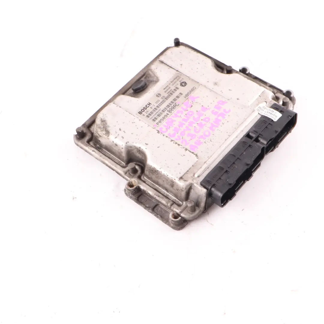 2.8CRD Diesel 163HP Engine Unit ECU Automatic to Chrysler Grand Voyager with Part number P05094800AC Chrysler Grand Voyager 2.8CRD Diesel 163HP Engine Unit ECU Automatic - SKU P05094800AC - Part number P05094800AC