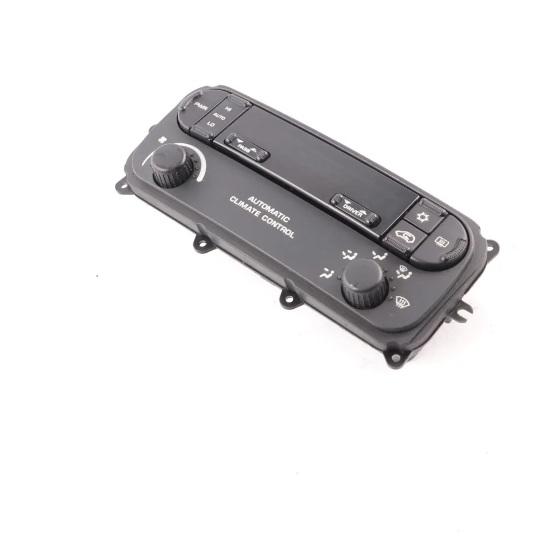 Heater Climate Control A/C Switch Panel to Chrysler Grand Voyager with Part number P05127377AA Chrysler Grand Voyager Heater Climate Control A/C Switch Panel - SKU P05127377AA - Part number P05127377AA