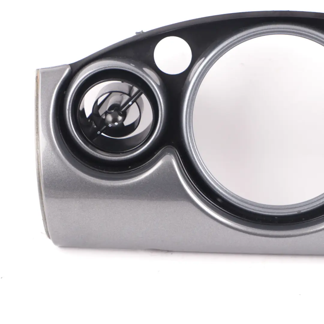Mini Cooper One R50 R53 JCW Dekorplatte Mitte Umrandung Anthrazit 0769337 - SKU P0769337-1 - Teilenummer 7055702