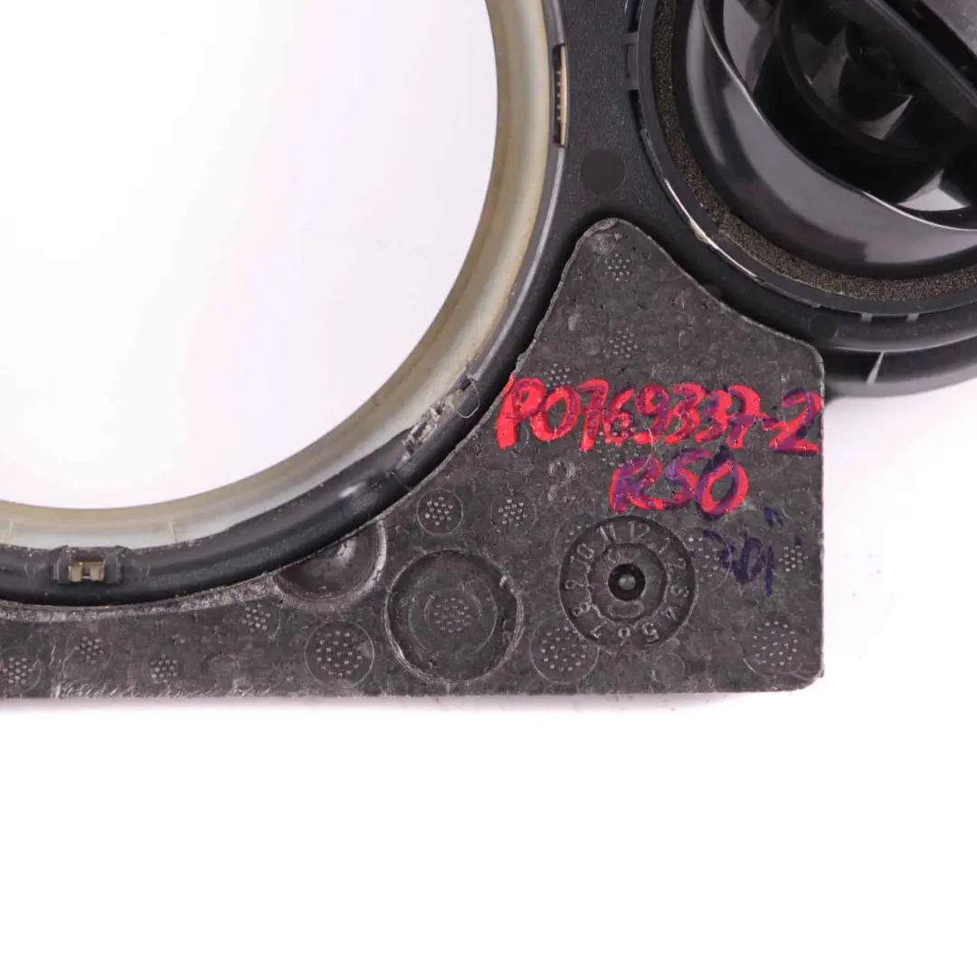 MINI Cooper 2 R50 R53 JCW Dekorplatte Mitte Umrandung Anthrazit 0769337 - SKU P0769337-2 - Teilenummer 7055702