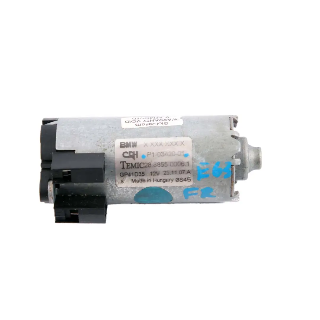 BMW 6 Series E63 1 Front Right O/S Seat Adjustment Motor Actuator - SKU P1-03420-01-1 - Part number P1-03420-01