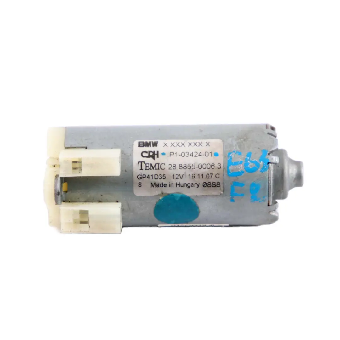 BMW 6 Series E63 Front Right O/S Seat Adjustment Motor Actuator - SKU P1-03424-01 - Part number P1-03424-01