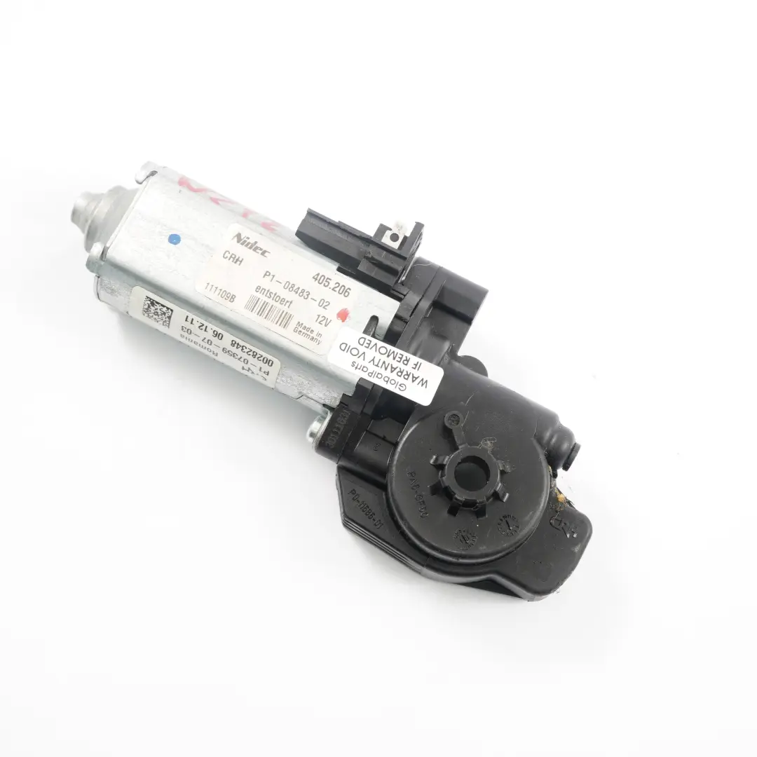 Moteur de siege avant gauche pour Mercedes W212 à propos du numéro de pièce P1-08483-02 Mercedes W212 Moteur de siege avant gauche - SKU P1-08483-02 - Numéro de pièce P1-08483-02