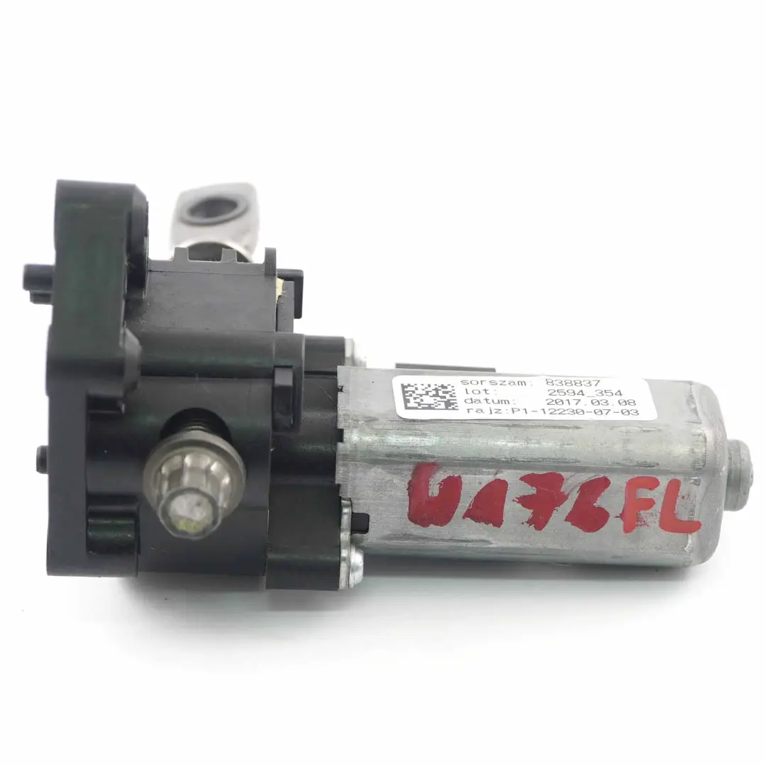 Front Seat Motor Left N/S Adjuster Motor Actuator to Mercedes W176 with Part number P1-12230-07-03 Mercedes W176 Front Seat Motor Left N/S Adjuster Motor Actuator - SKU P1-12230-07-03 - Part number P1-12230-07-03
