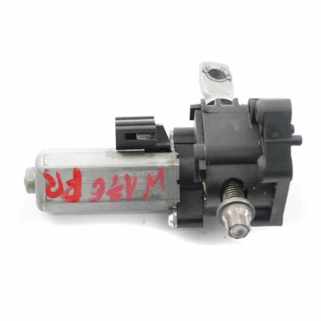 Front Right O/S Adjustment Drive to Mercedes W176 Seat Motor with Part number P1-12230-08-03 Mercedes W176 Seat Motor Front Right O/S Adjustment Drive - SKU P1-12230-08-03 - Part number P1-12230-08-03