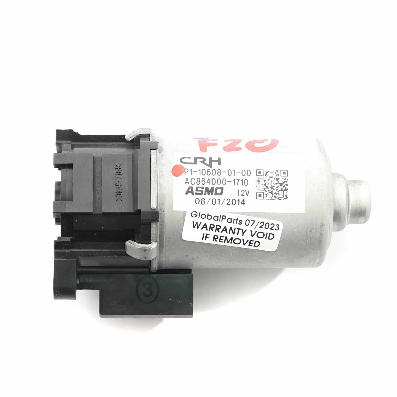 BMW F20 Motore sedile anteriore destro Regolatore azionamento P1106080100