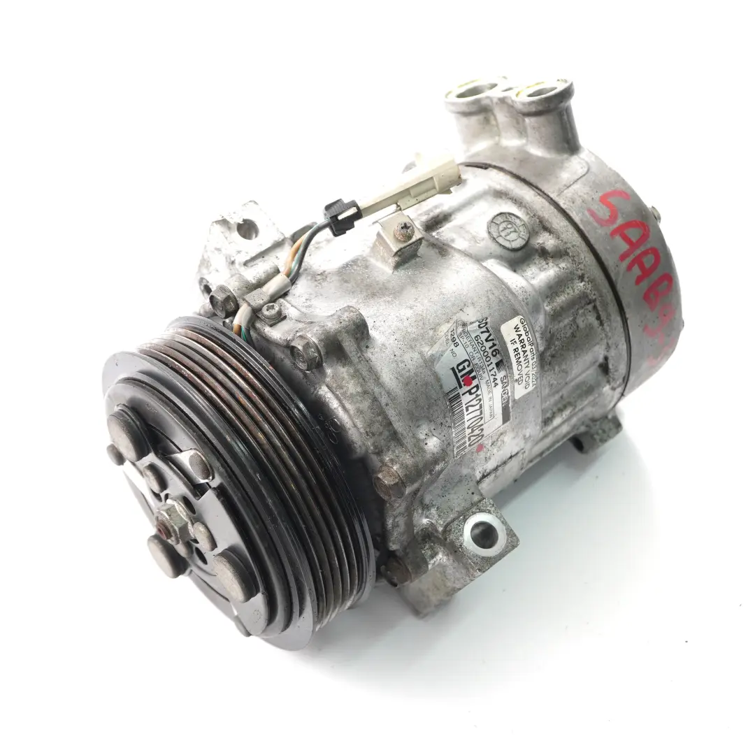 Conditioning Saab 9-3 Air Con Compressor A/C Pump to Air with Part number P12770420 Air Conditioning Saab 9-3 Air Con Compressor A/C Pump - SKU P12770420 - Part number P12770420
