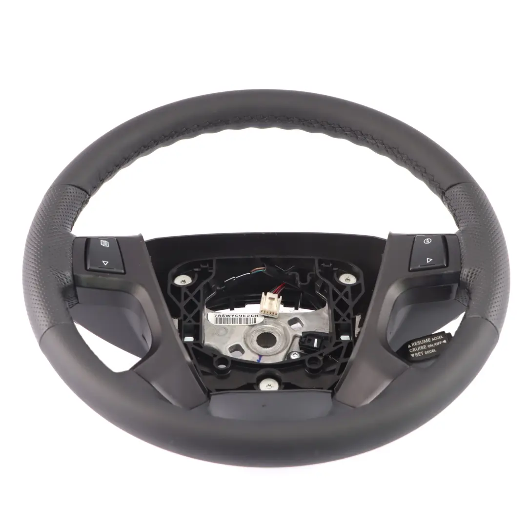 Leather Steering Wheel Multifunction to Dodge Journey NEW Black with Part number P1BH491DVAD Dodge Journey NEW Black Leather Steering Wheel Multifunction - SKU P1BH491DVAD-1 - Part number P1BH491DVAD