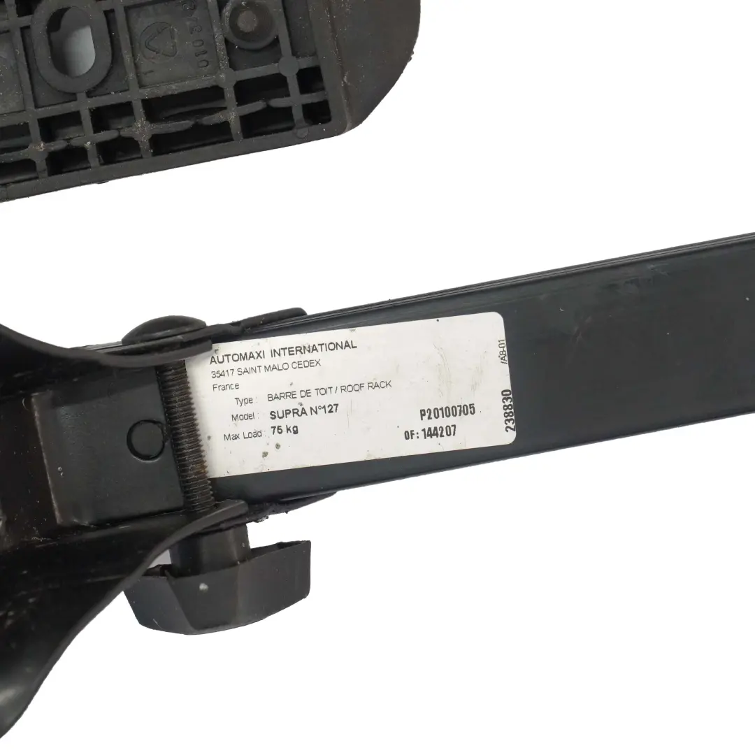 Genuine Automaxi Supra No.127 Roof Railing Rail Rack Bar Set to with Part number P20100705 Genuine Automaxi Supra No.127 Roof Railing Rail Rack Bar Set - SKU P20100705 - Part number P20100705