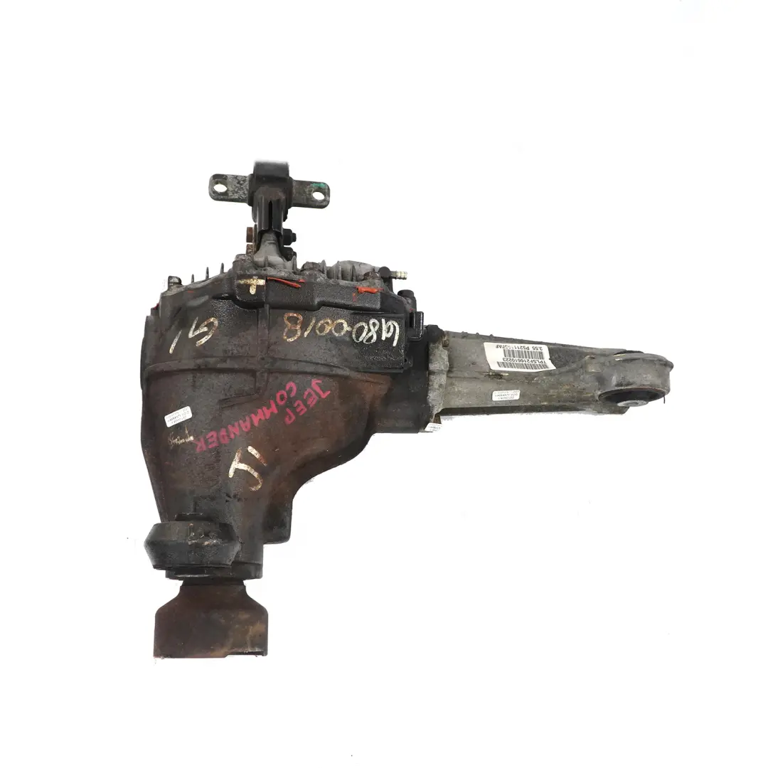Front Differential Diff 3.55 WARRANTY to Jeep Commander Grand Cherokee with Part number P52111937AF Jeep Commander Grand Cherokee Front Differential Diff 3.55 WARRANTY - SKU P52111937AF - Part number P52111937AF