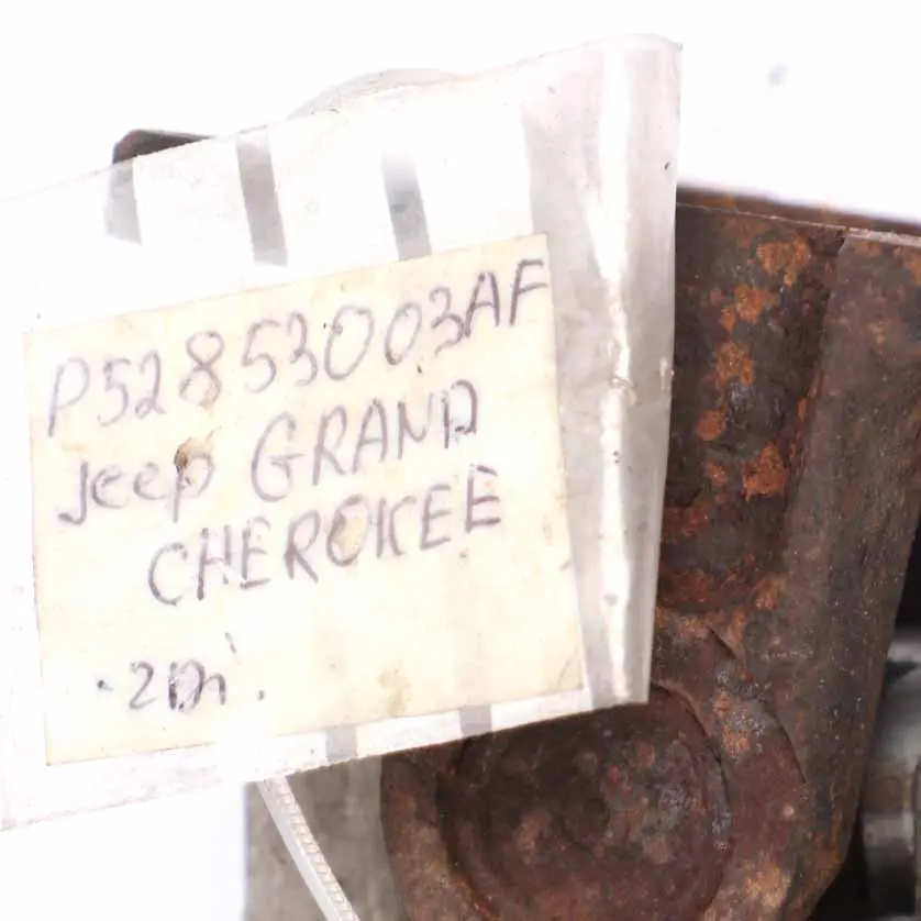 Propshaft Jeep Grand Cherokee Prop Drive Shaft Rear Automatic to with Part number P52853003AF Propshaft Jeep Grand Cherokee Prop Drive Shaft Rear Automatic - SKU P52853003AF - Part number P52853003AF