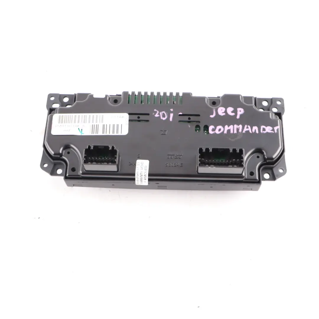 Heater Climate Control A/C Panel to Jeep Grand Cherokee Commander with Part number P55111011AK Jeep Grand Cherokee Commander Heater Climate Control A/C Panel - SKU P55111011AK - Part number P55111011AK